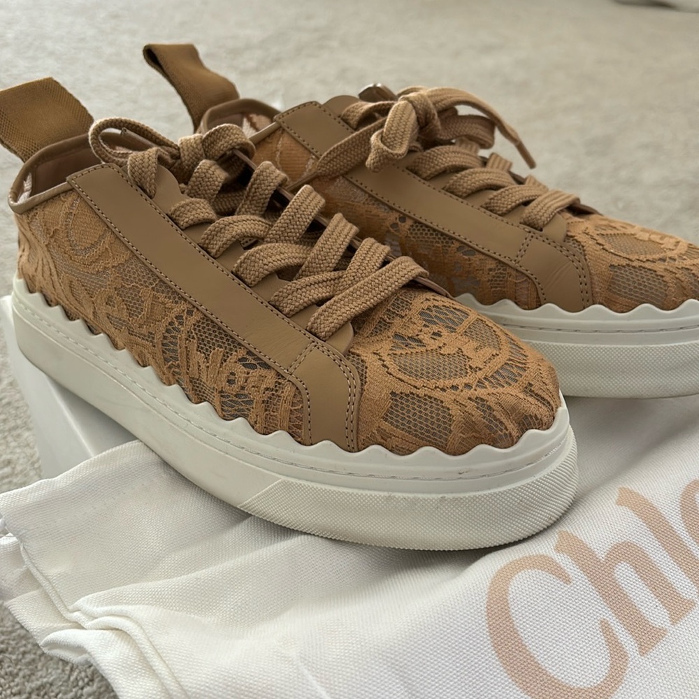 Chloe Lauren Low Top Lace Sneaker